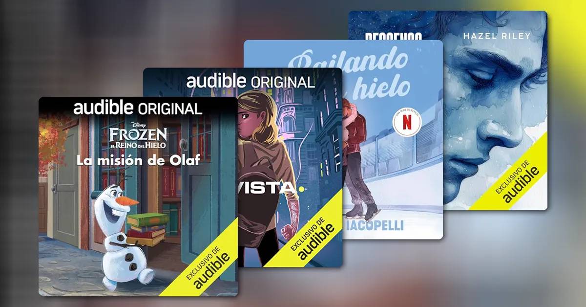 Cómo usar los audiolibros más trendy de Audible para despertar en niños y adolescentes el amor por la lectura