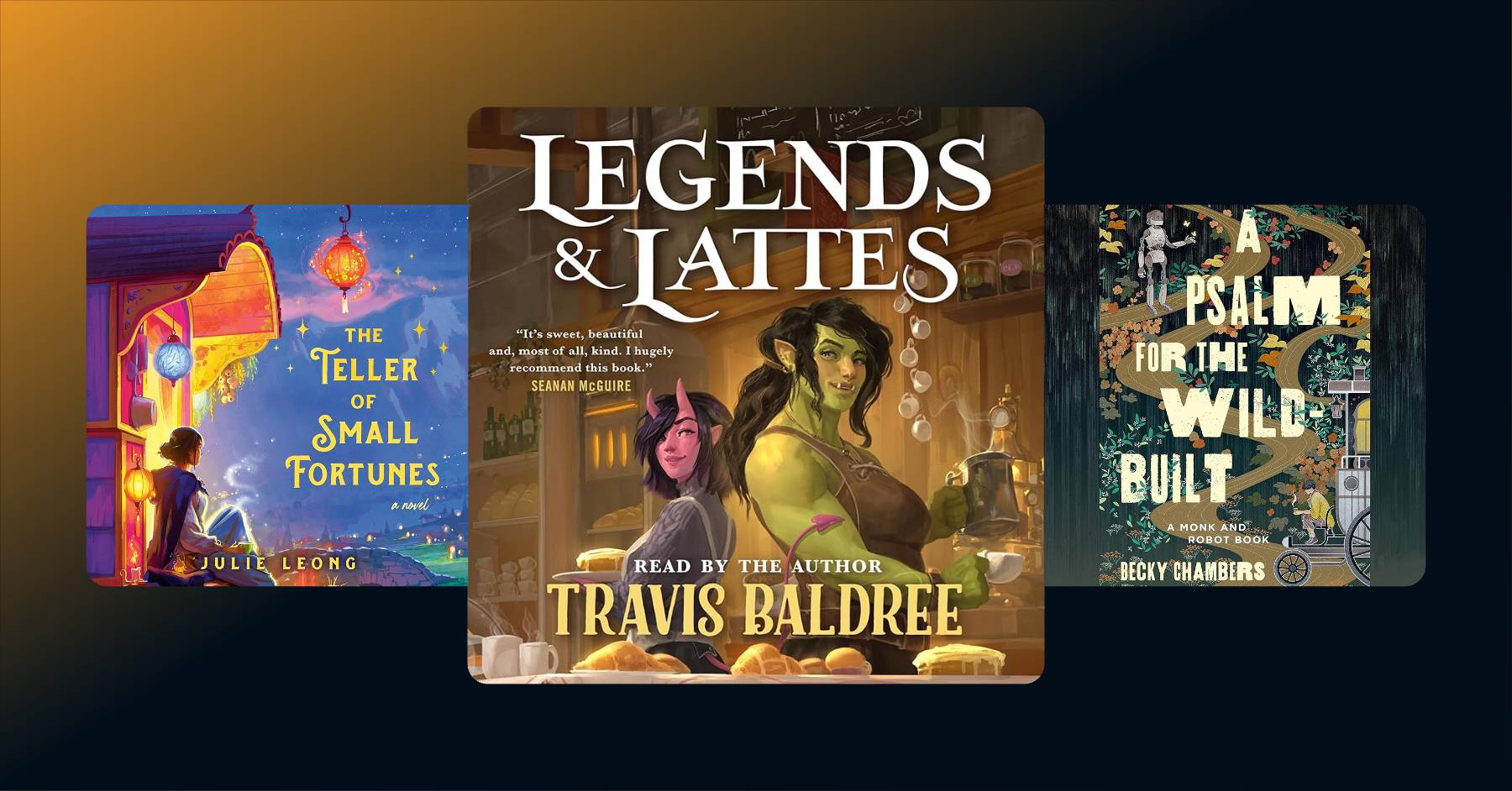 Low-stakes sci-fi and fantasy listens for a cozy escape