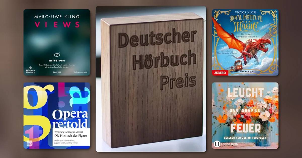 Deutscher Hörbuchpreis 2025: Die Gewinnerinnen und Gewinner im Überblick