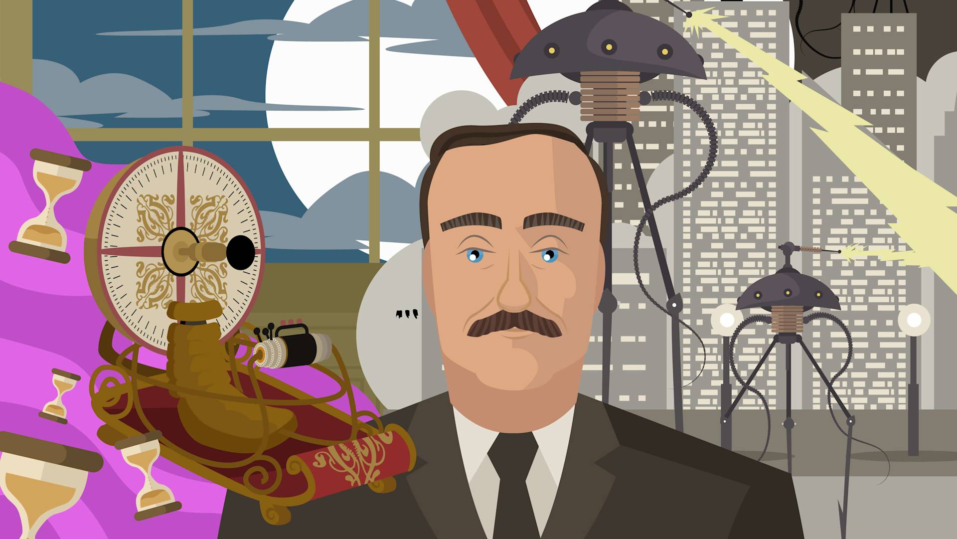 Urvater der modernen Audio-Unterhaltung: H.G. Wells