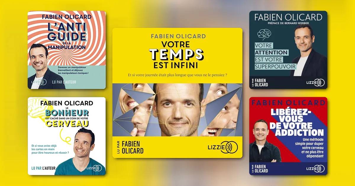 Fabien Olicard : ses meilleurs livres de développement personnel, mémoire et gestion du temps