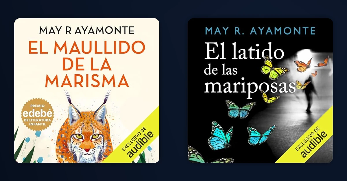 Audiolibros de May R. Ayamonte y otras jóvenes autoras españolas que tienes que descubrir