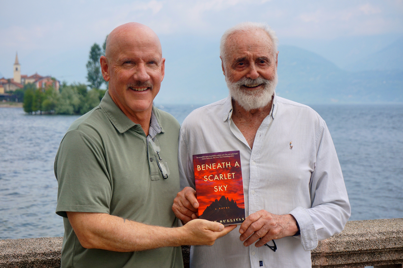 Mark and Pino at Isola Bella in Lake Maggiore 