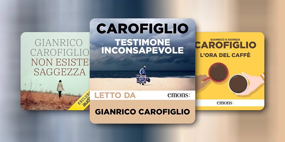 I migliori romanzi di Gianrico Carofiglio su Audible