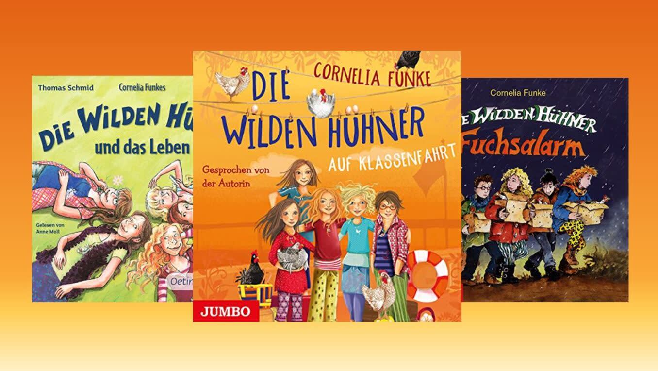 Bücher der Serie “Die Wilden Hühner” in der richtigen Reihenfolge