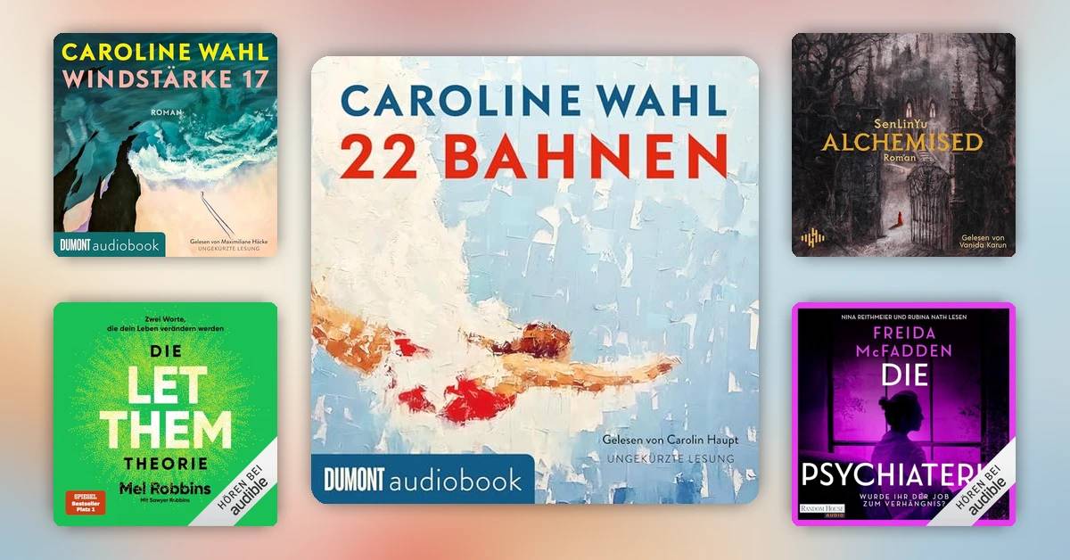 Was ganz Europa feiert: Die BookTok-Jahresbestseller 2026 als Hörbücher