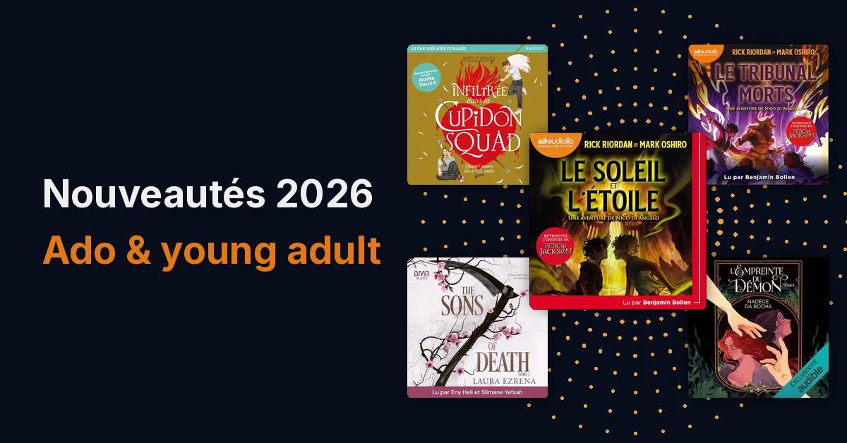 Nouveautés 2026 : les meilleurs livres young adult et ado