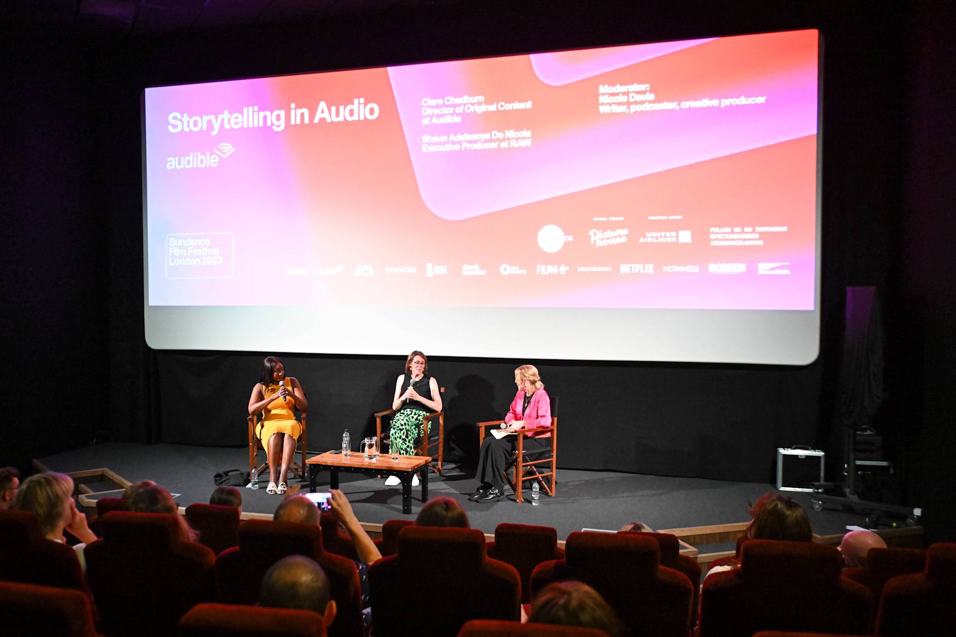 Audible UK headline sponsor at the Sundance Film Festival London