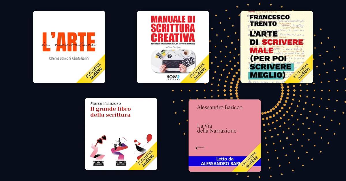 10 citazioni famose sulla scrittura e audiolibri per riflettere sul mestiere dello scrivere 