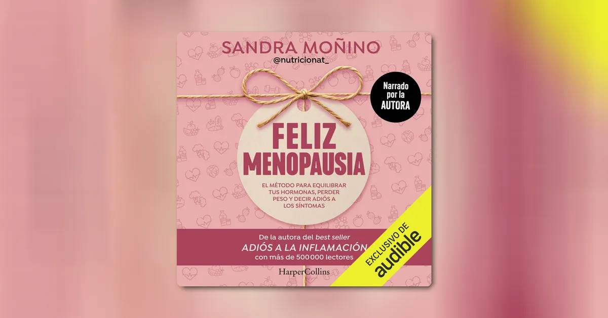 AudibleES blog cover audiolibro Feliz menopausia
