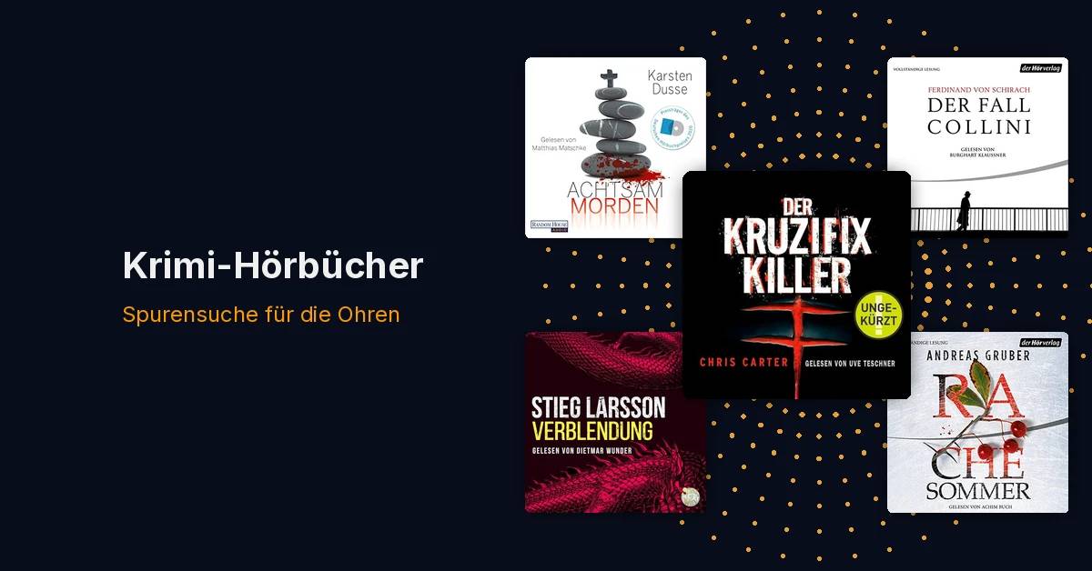 Krimi-Hörbücher