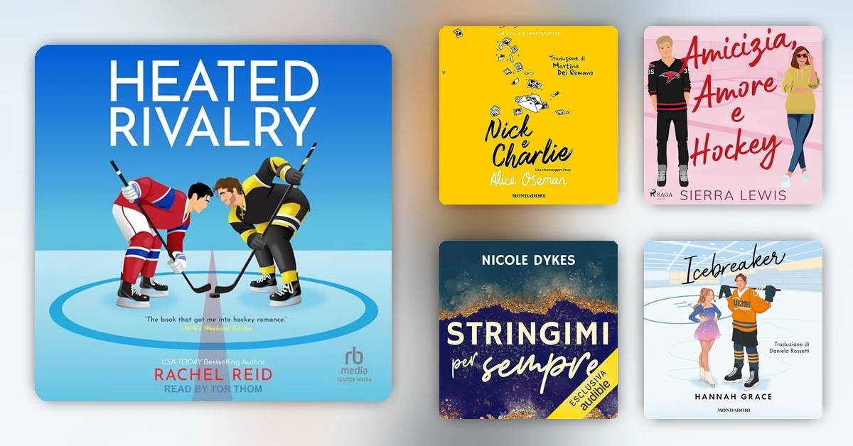 Libri da ascoltare se ami Heated Rivalry: il meglio dello sport romance e del romance queer