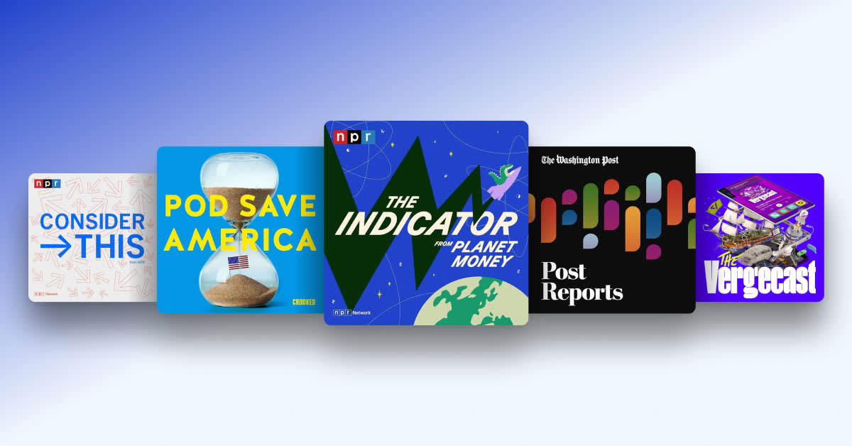 Stay up to date and informed with 25+ of the best news podcasts
