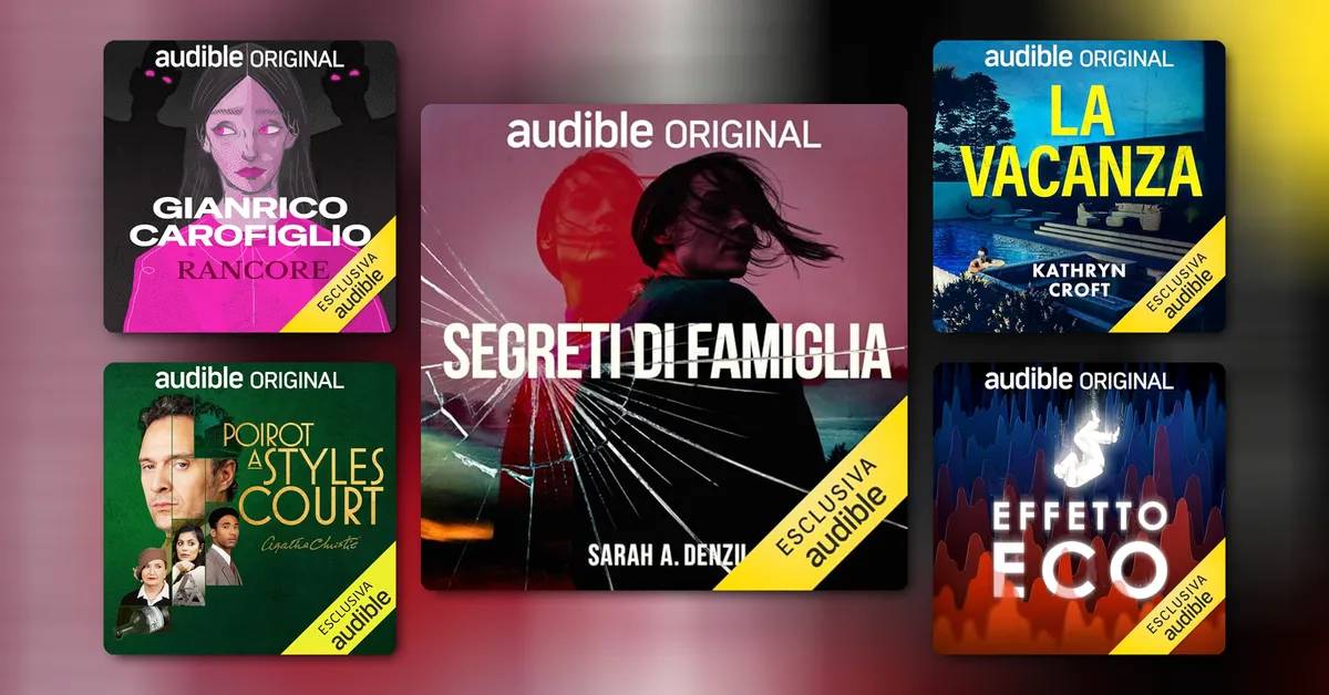 I thriller multivoice da ascoltare su Audible