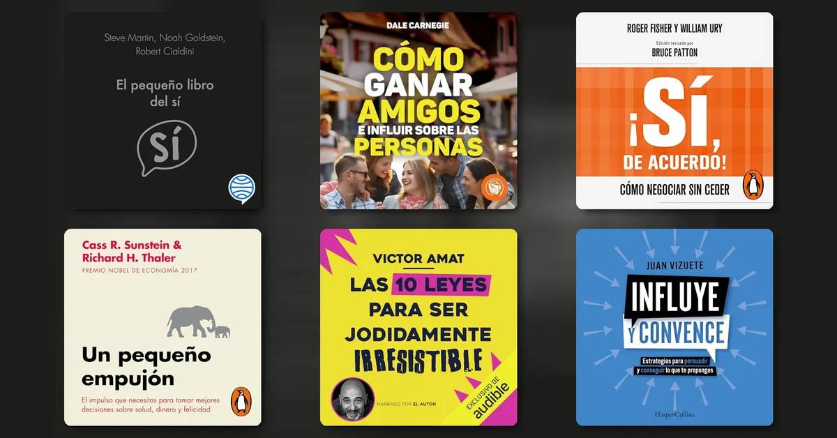 Libros que te ayudan a persuadir y convencer