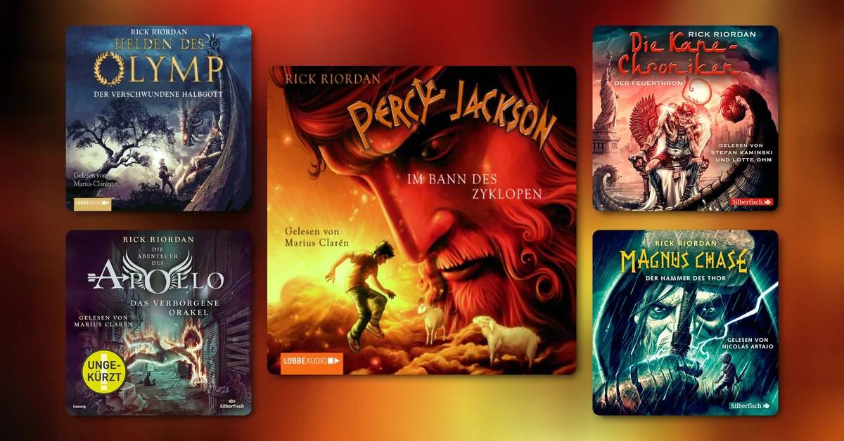 Rick Riordan: Die besten Bücher des "Percy Jackson"-Autors