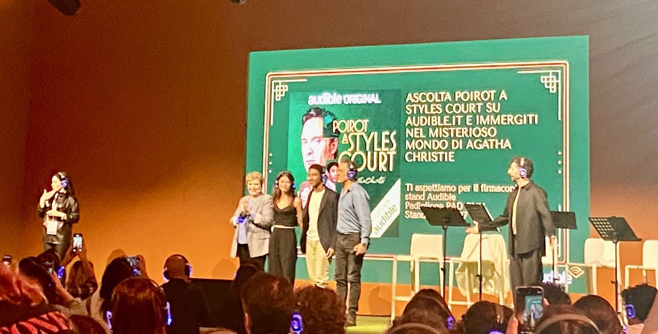 AudibleIT blog evento Poirot Styles Court SaltO 2025