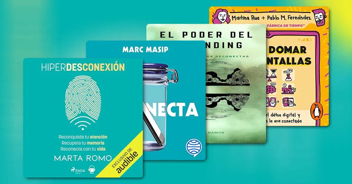 Libros para desconectar (y recuperar tu atención)