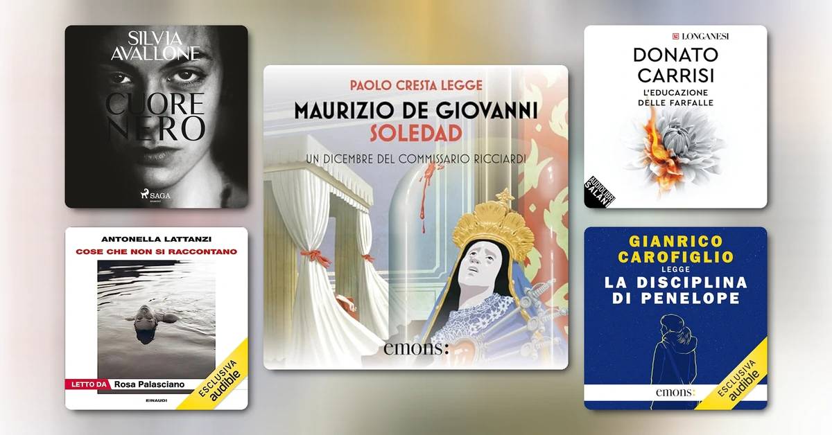 Gli audiolibri più amati del 2024 su Audible