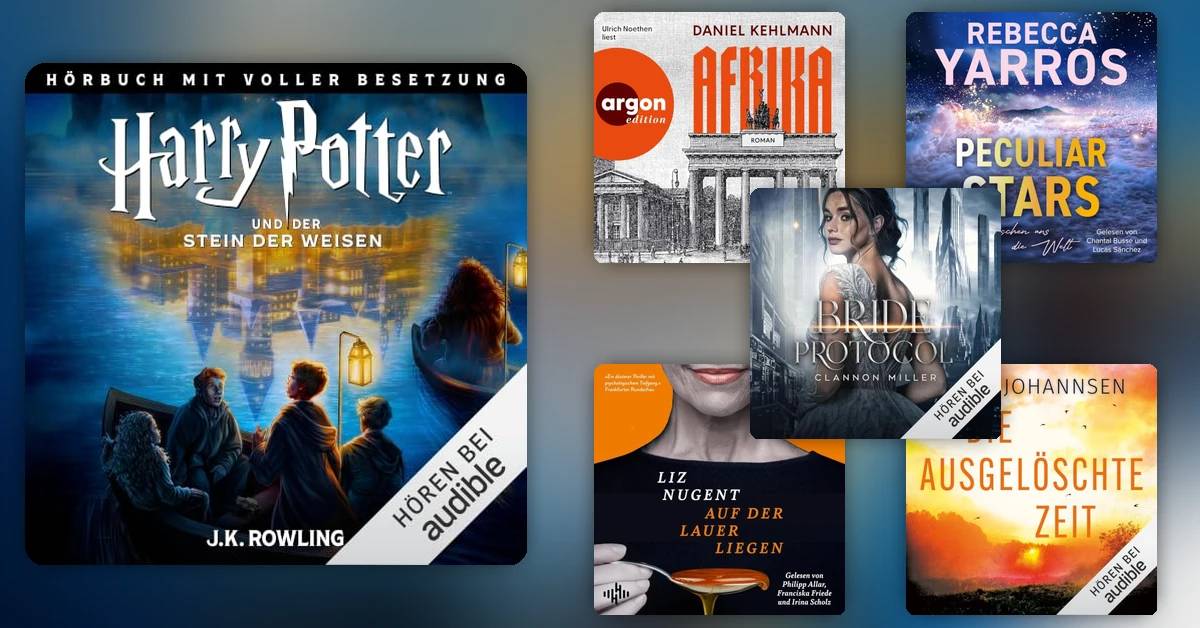 Der Hörbuch-Preview: Auf diese Highlights freuen wir uns
