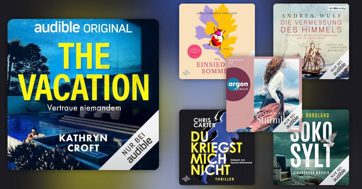 Der Hörbuch-Preview: Auf diese Highlights freuen wir uns