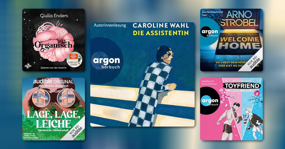 Der Hörbuch-Preview: Auf diese Highlights freuen wir uns