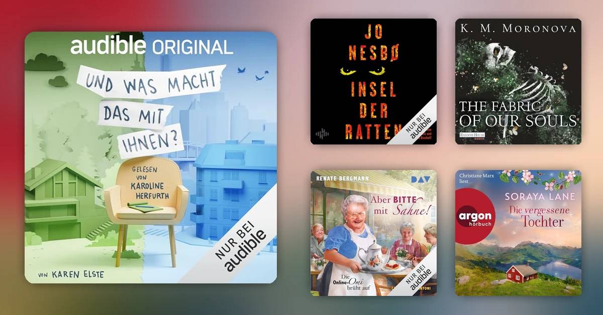 Der Hörbuch-Preview: Auf diese Highlights freuen wir uns
