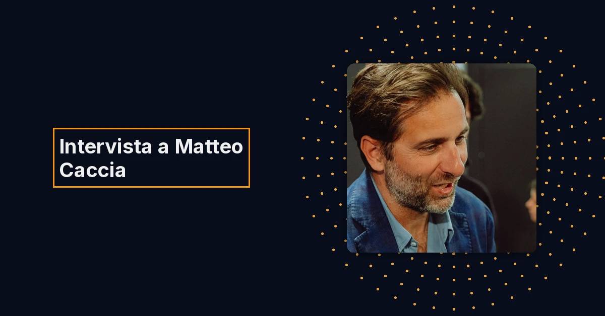 Intervista con Matteo Caccia: “Il mondo audio ha ancora tantissimo da dire”