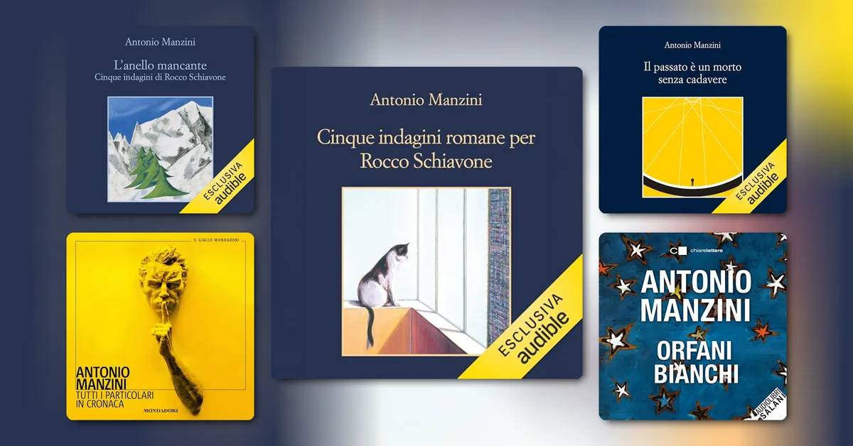 I migliori libri di Antonio Manzini su Audible