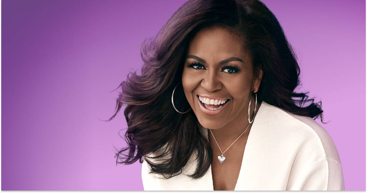 Michelle Obama shares her light with listeners