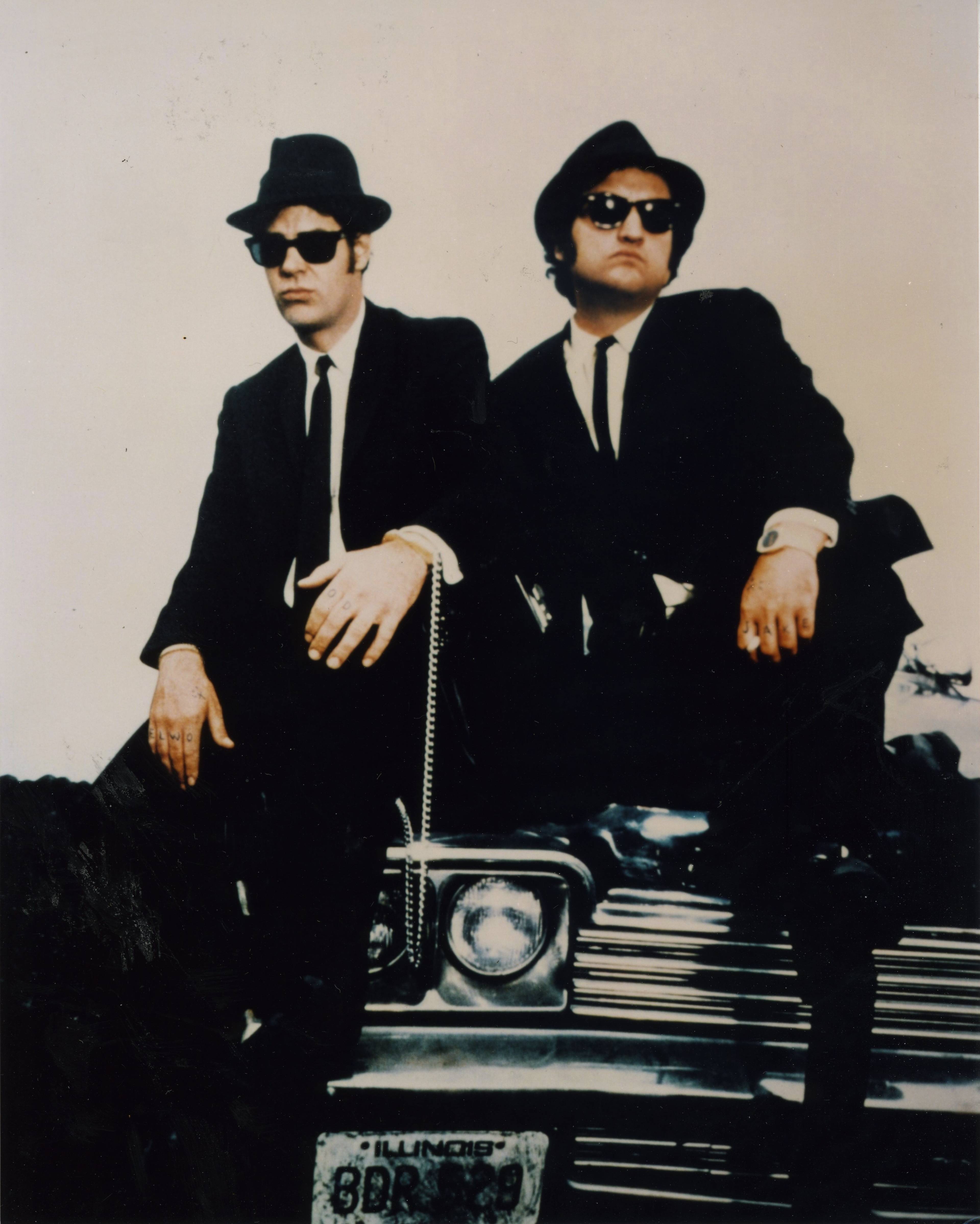 Dan Aykroyd and John Belushi in "The Blues Brothers"