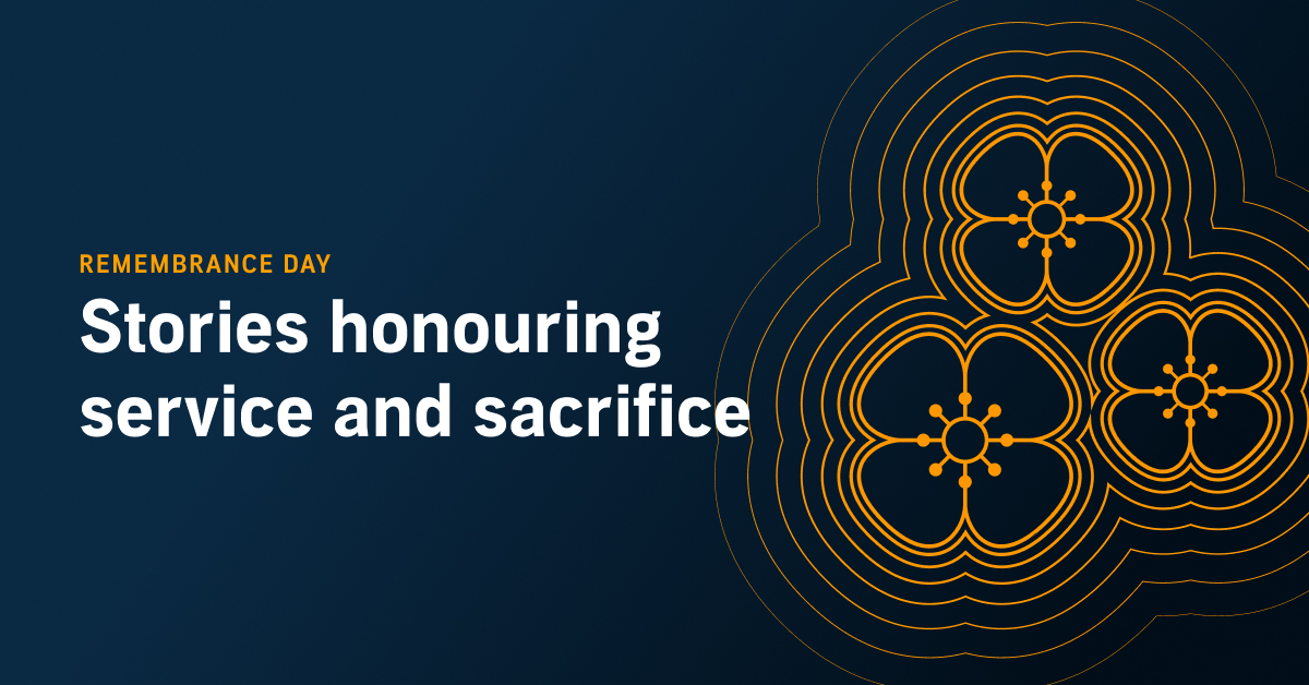 Stories of service and sacrifice to listen to this Remembrance Day