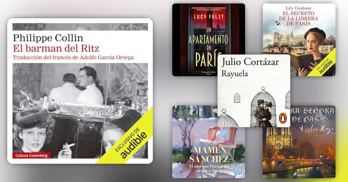 Libros ambientados en París para escuchar en Audible