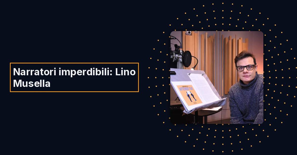 Lino Musella: la voce, il talento e gli audiolibri da ascoltare su Audible