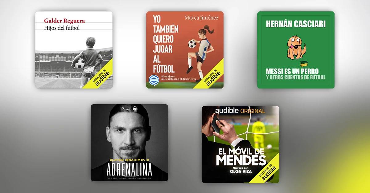 Libros sobre fútbol para adultos, niños y familias
