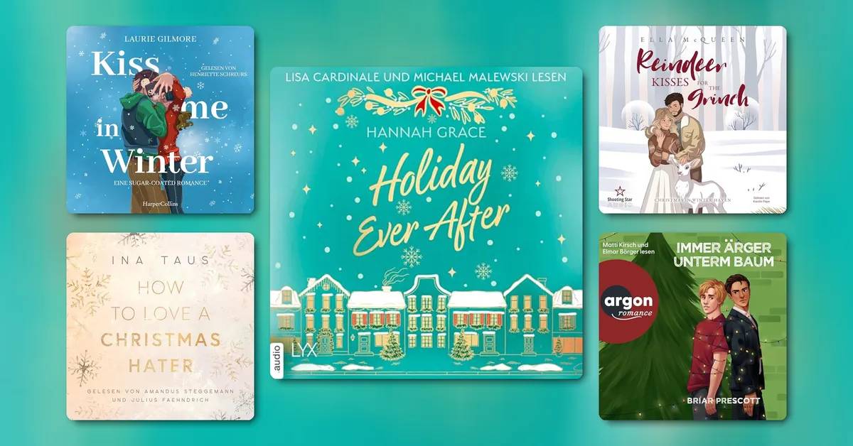 Festive Feels: Weihnachts-Romance-Hörbücher, die BookTok liebt