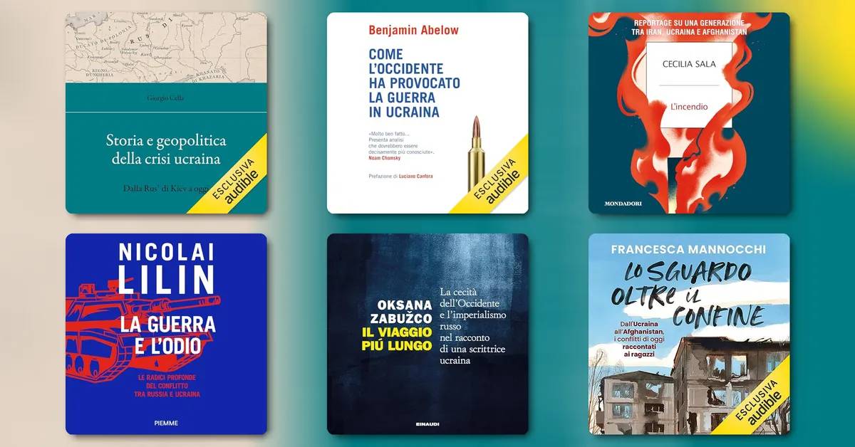 Ascoltare per capire: gli audiolibri che raccontano la guerra in Ucraina