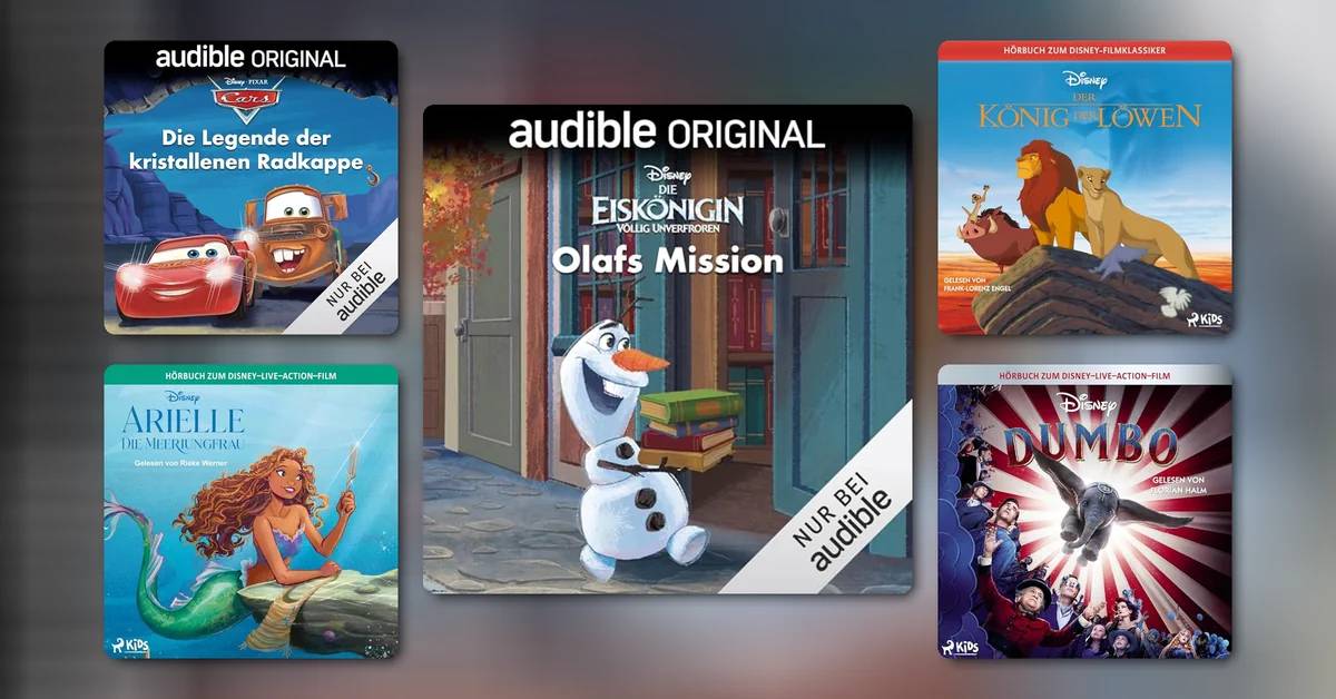 Disney: Hörbücher zu den schönsten Filmen