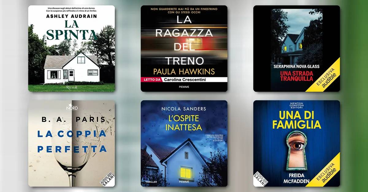 I migliori domestic thriller da ascoltare: quando l’incubo abita in casa