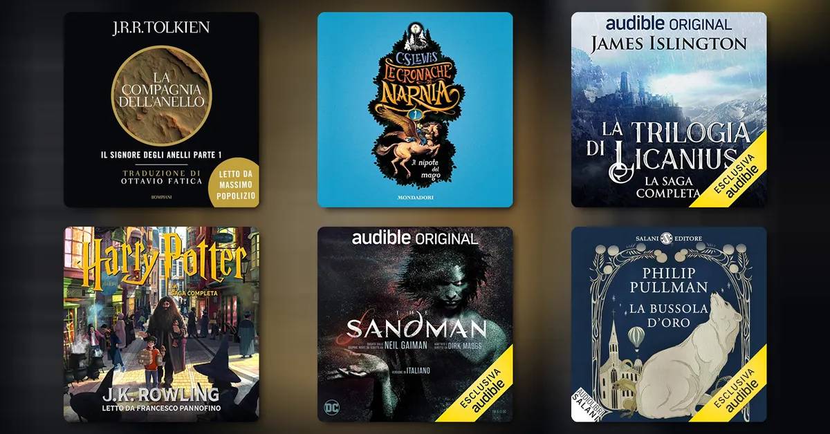 I 10 migliori libri (e audiolibri) di epic fantasy