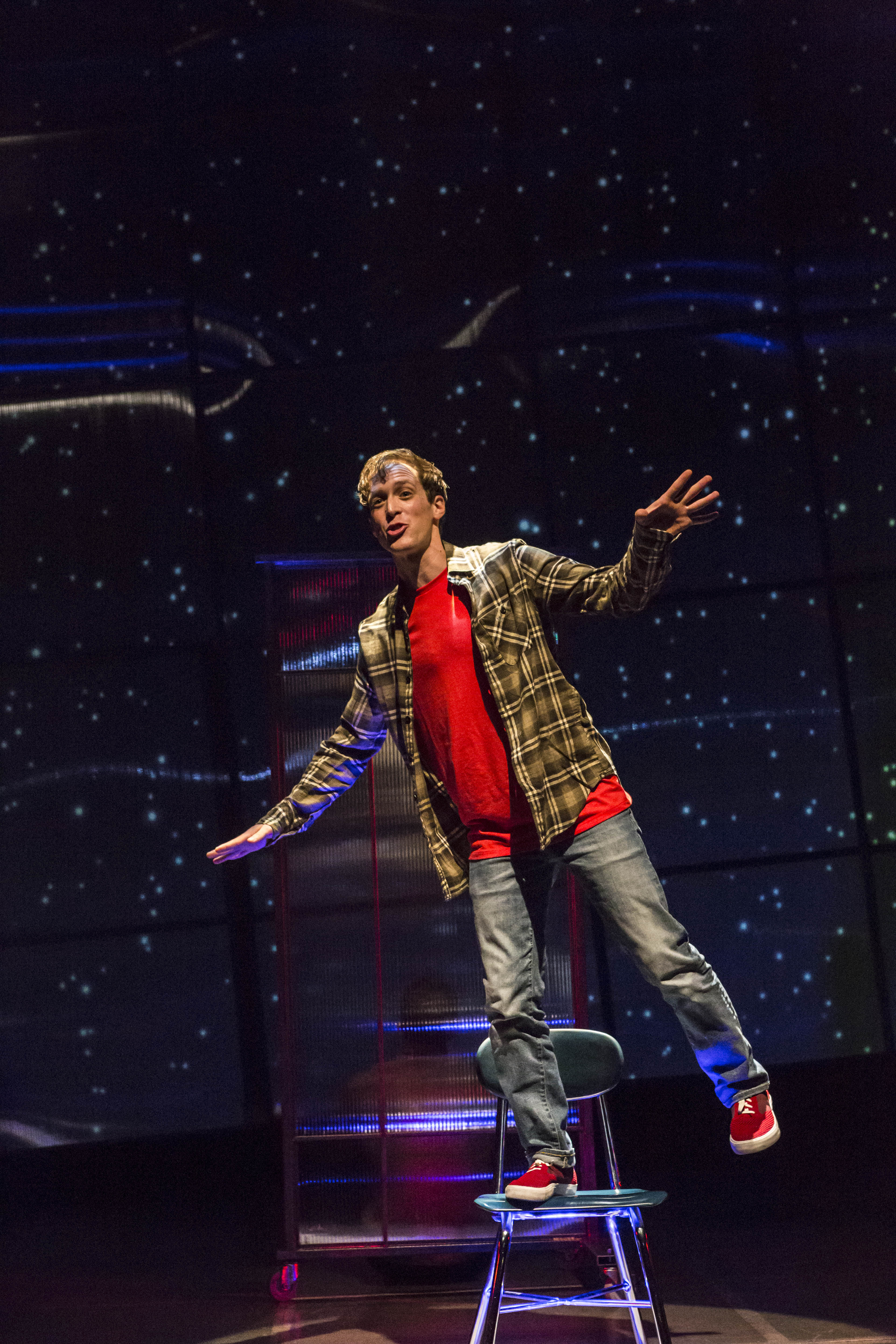 Mickey Rowe in The Curious Incident of The Dog in The Night-time