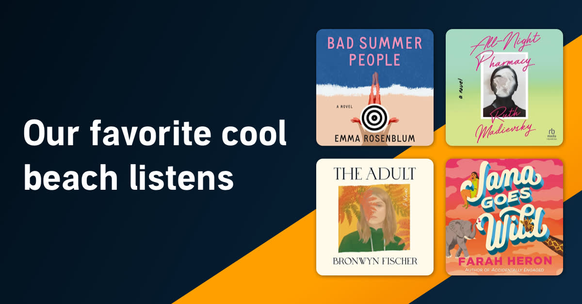 Looking for a great beach listen? These will go where you go, swimmingly