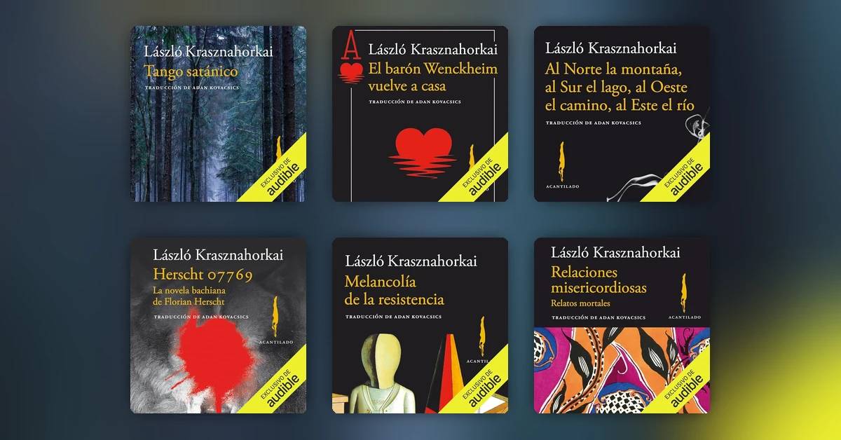 Las mejores novelas de László Krasznahorkai en Audible