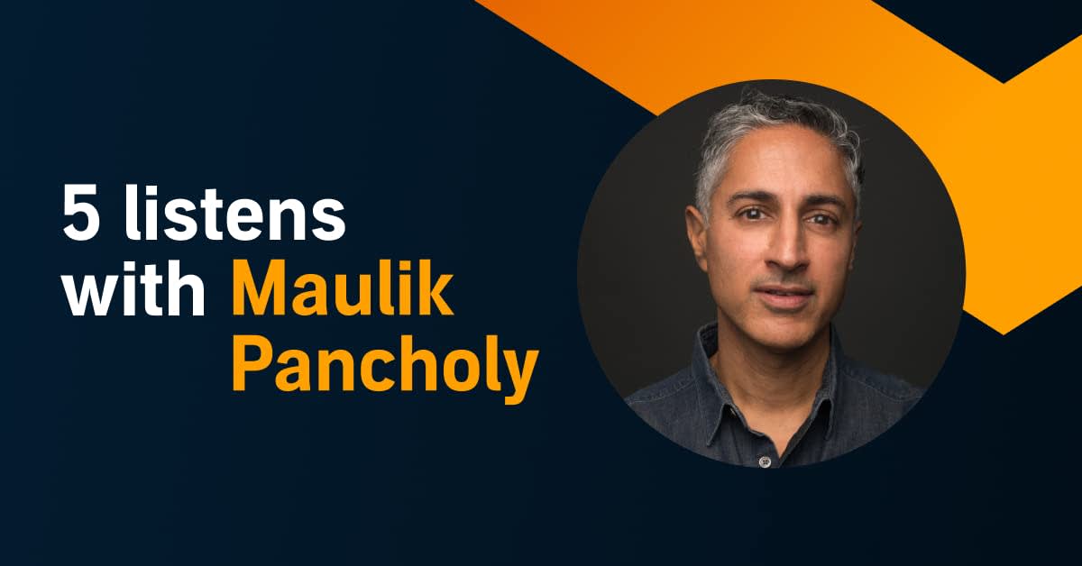 Maulik Pancholy knows just what he wants in audiobooks