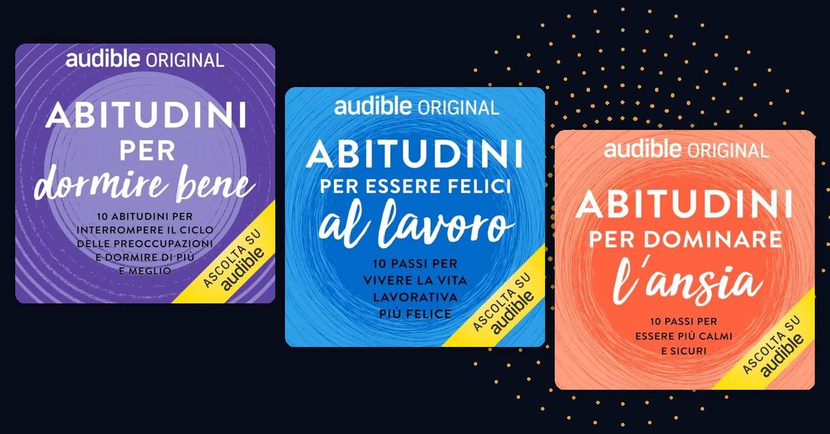 Scopri il potere delle abitudini con gli audiolibri del dottor Tim Sharp
