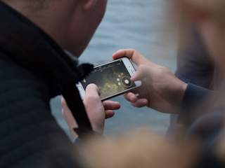 Controlling the drone using touch controll