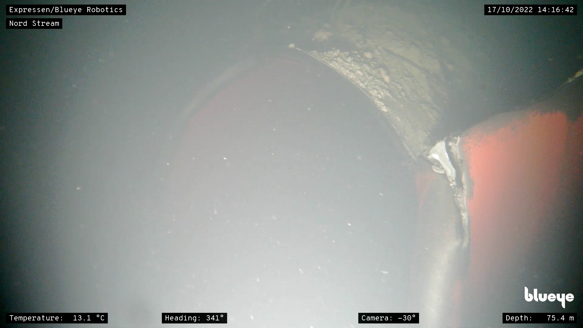 Nordstream 1 screengrab