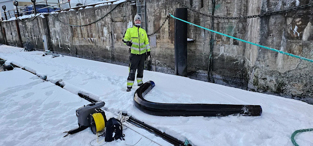 Trondheim Havn with fender and X3.