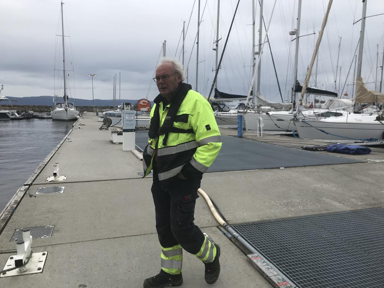 Knut Gunnar from Trondheim Port Authority