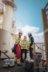 Blueye team visiting Deep Energy